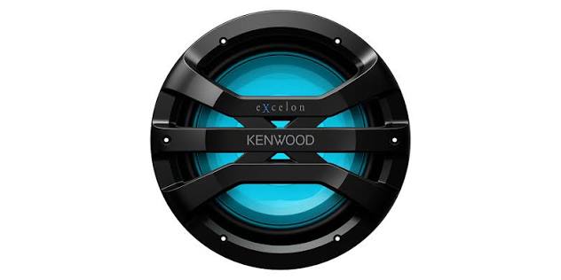 Kenwood Excelon Motorsports 10" Woofer w/LED Black